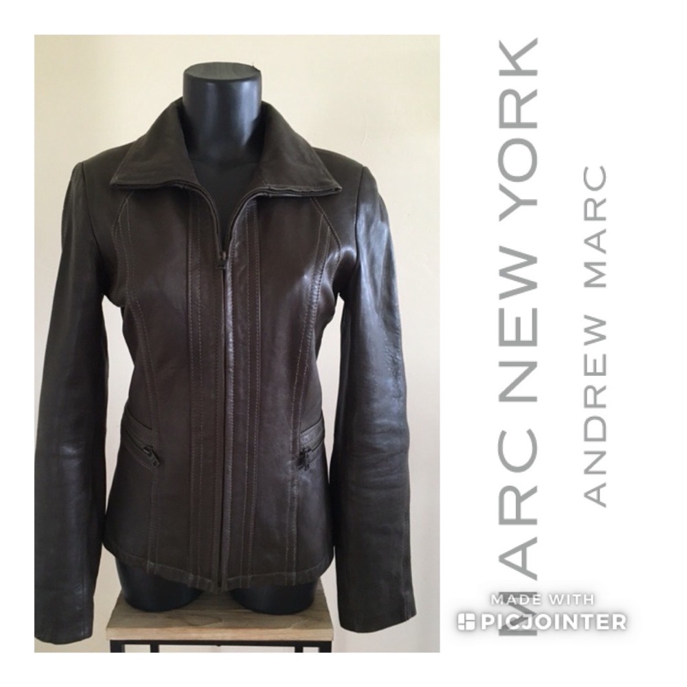 NWOT- MARC New York by Andrew Marc Leather Jacket